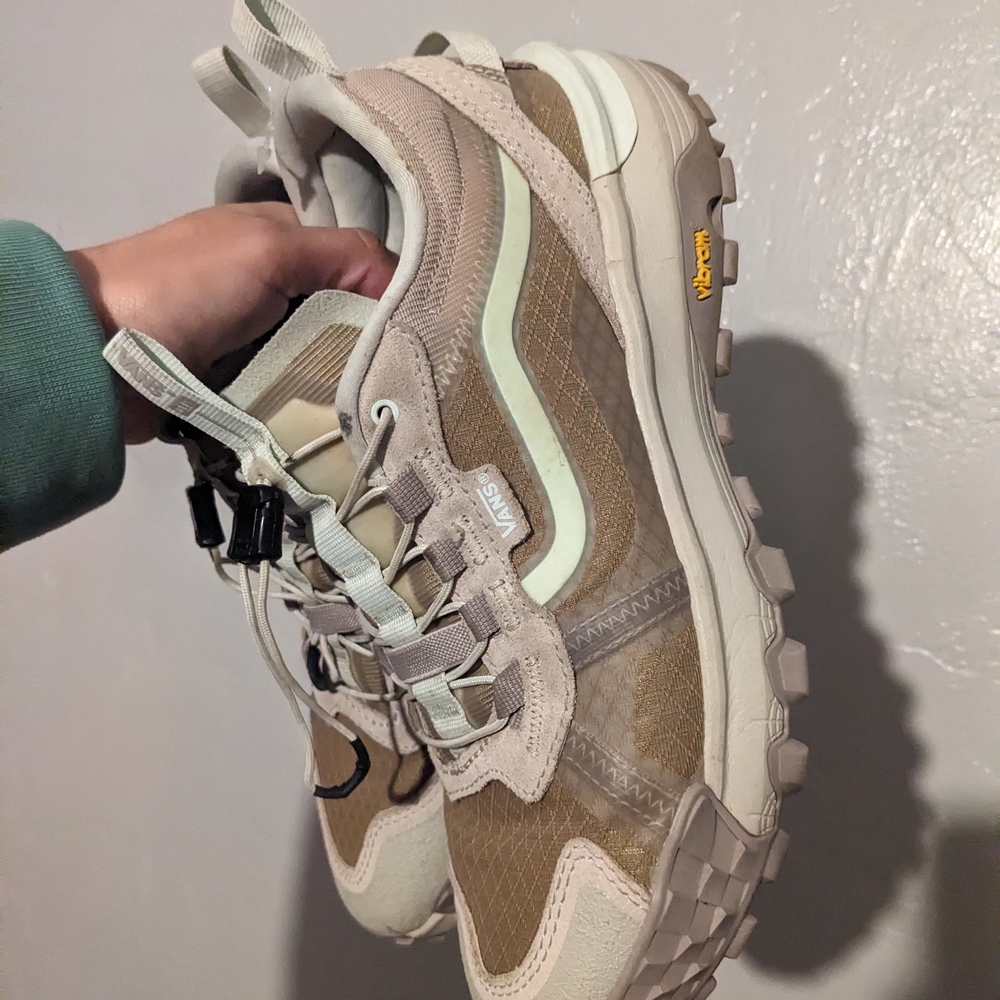 Vans Beige and Cream Sneakers